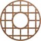 Ekena Millwork O'Neal Wood Fretwork Pierced Ceiling Medallion, Walnut, 36"OD x 13 1/8"ID x 1/4"T CMWP36X36X0250ONWA - alternate 1